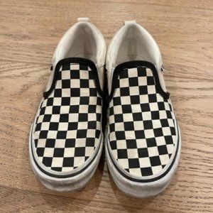 Kids Vans Asher Checkered Shoes